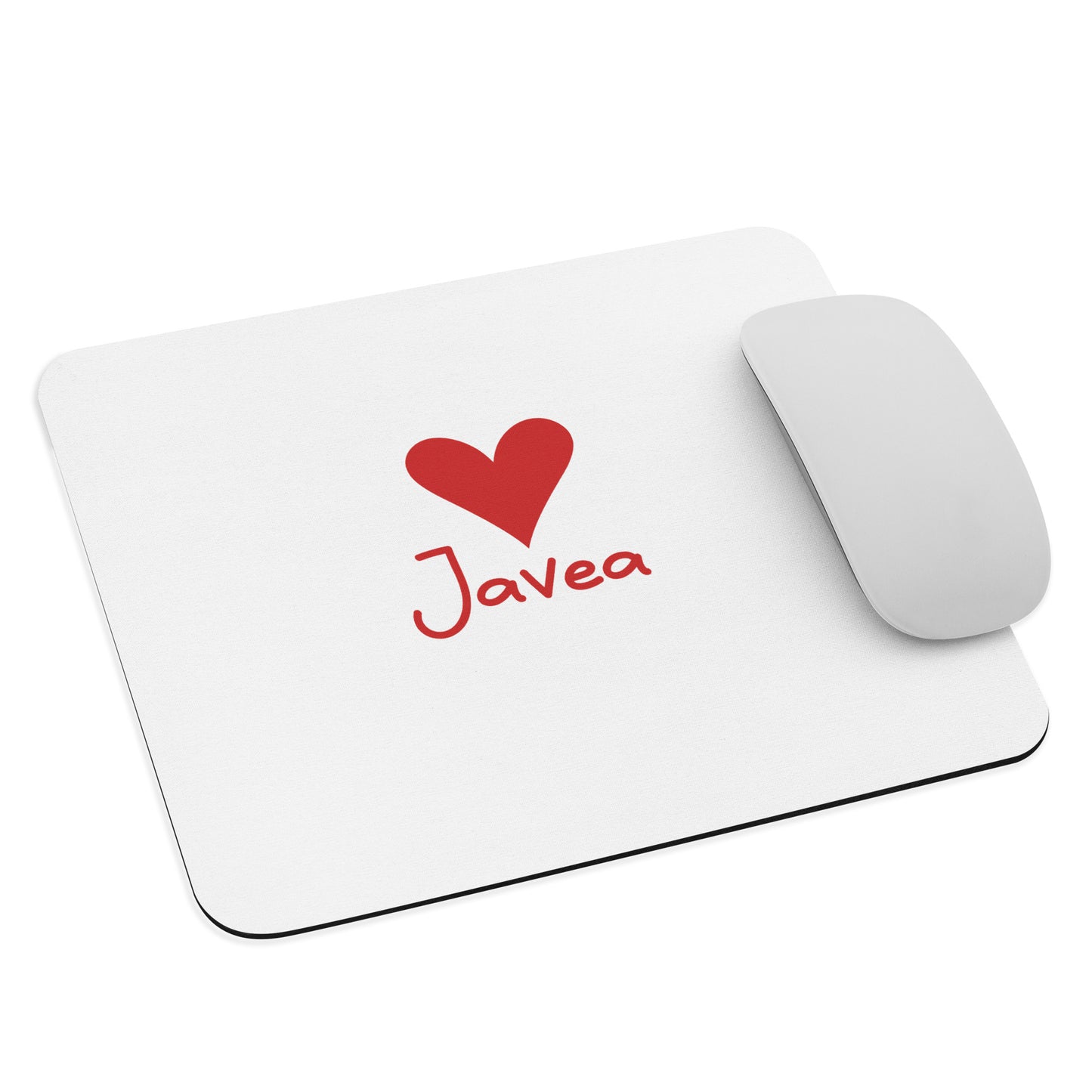 Javea Heart Mouse Pad - Stylish Costa Blanca Desk Accessory