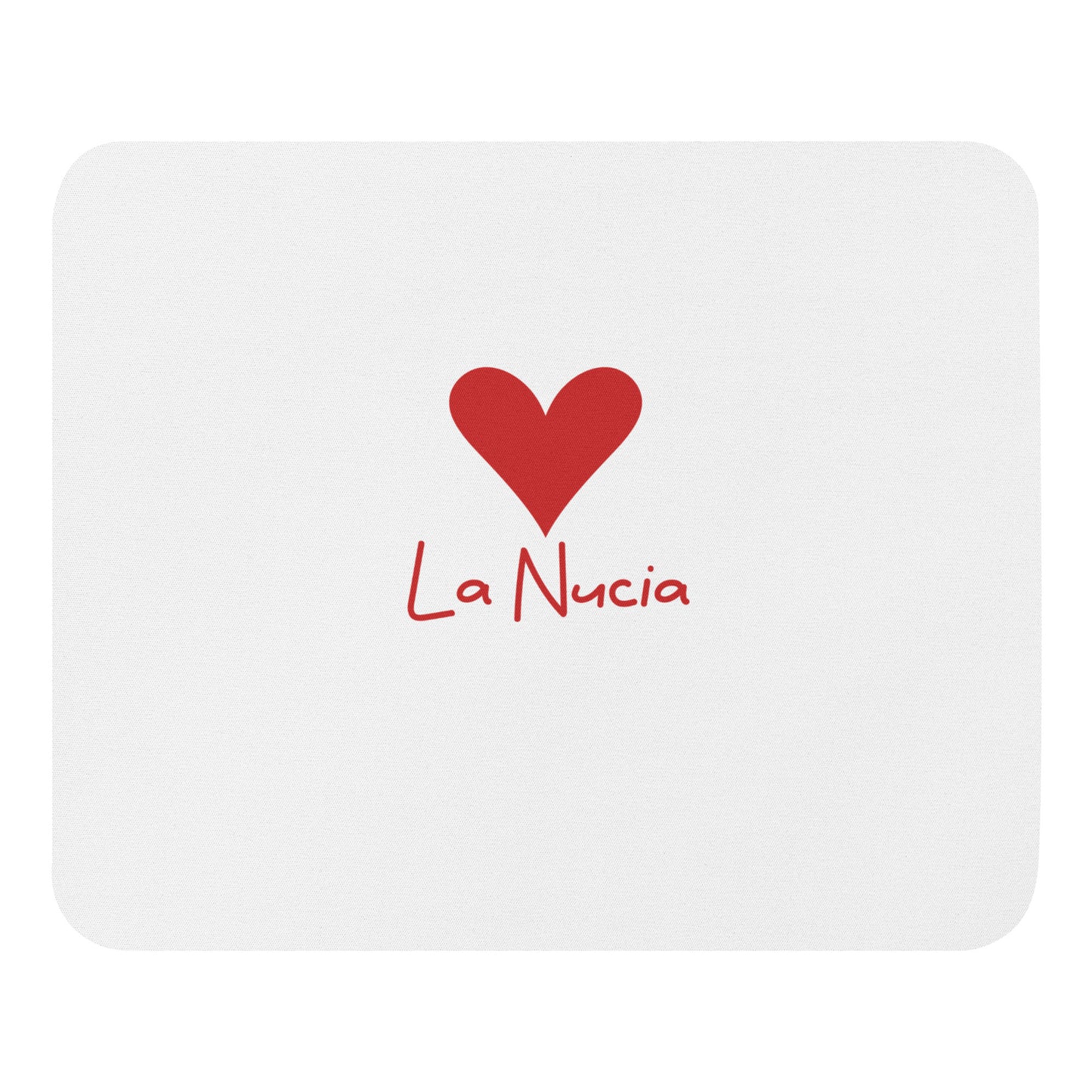 La Nucia Heart Mouse Mat - Stylish Costa Blanca Desk Accessory