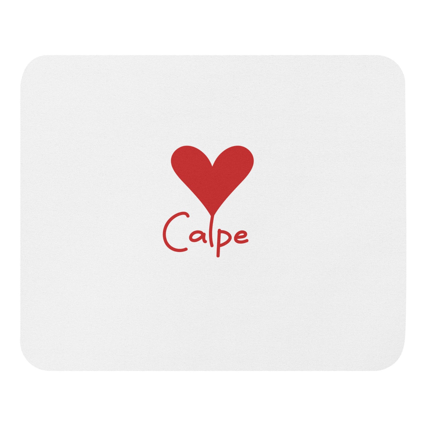 Benidorm Heart Mouse Mat - Stylish Costa Blanca Desk Accessory