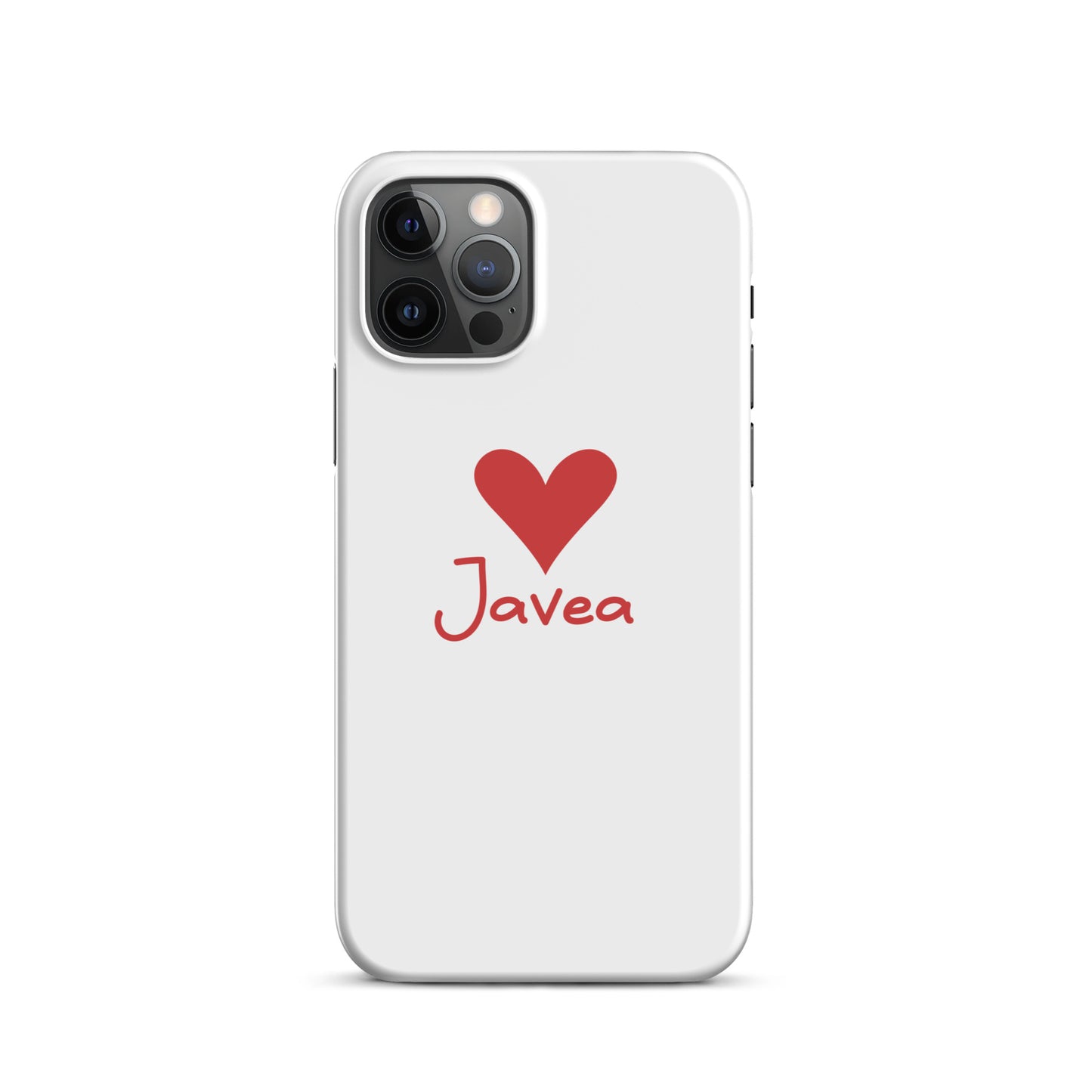 Javea Heart Phone Case - Stylish Costa Blanca Protection Snap case for iPhone®