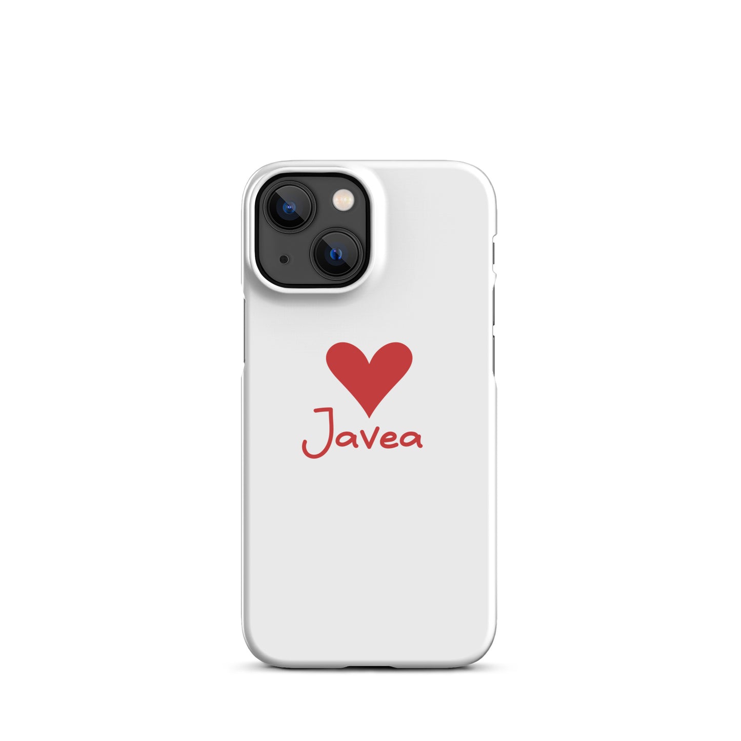 Javea Heart Phone Case - Stylish Costa Blanca Protection Snap case for iPhone®