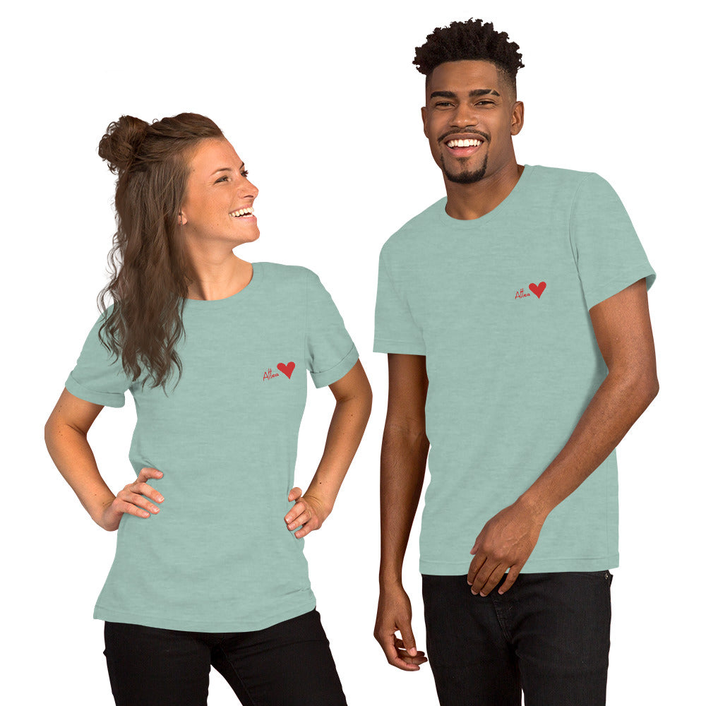 Unisex Altea Heart T-Shirt - Elegant Costa Blanca Apparel