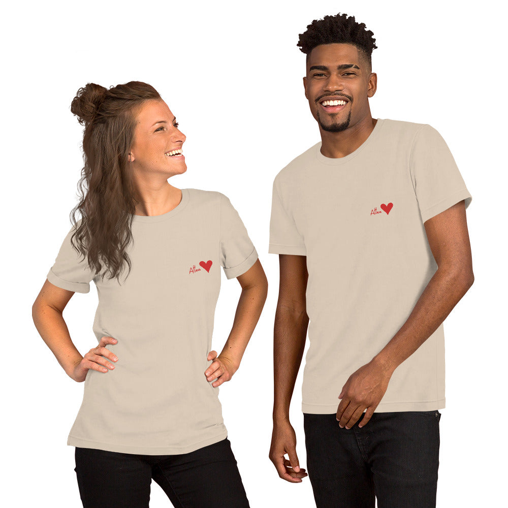 Unisex Altea Heart T-Shirt - Elegant Costa Blanca Apparel