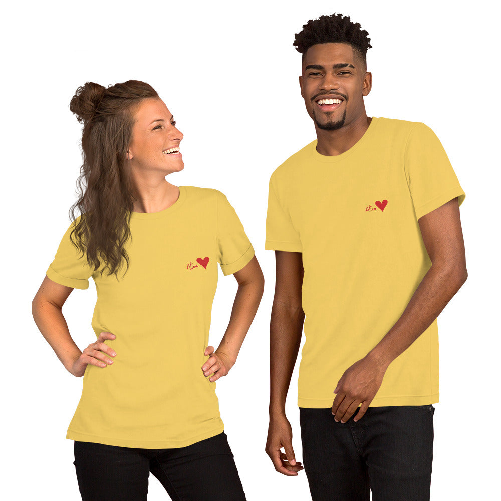 Unisex Altea Heart T-Shirt - Elegant Costa Blanca Apparel